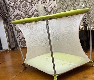 Uşaq dünyası: Uşaq oyun maneyi / playpen - Forma: Dördkünc, yumşaq yumrulanmış — 2