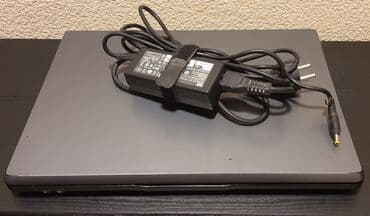 Modemlər və şəbəkə avadanlıqları: HP 530 noutbuk və Orijinal adapter. Xüsusiyyətlər: - Ekran: 15.4" — 2