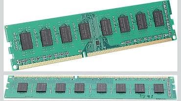 intel core i3: Operativ yaddaş (RAM) 8 GB, 1600 Mhz, DDR3, PC üçün, İşlənmiş — 3