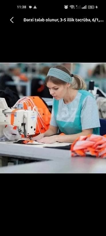 is part time: Salam Genclikde Caspian shoppingle uz be uz atelyeye derzi axtarilir — 1