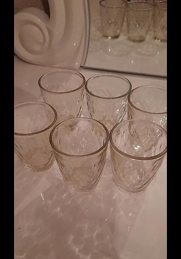 Proton: Stəkanlar, Şüşə, 6 ədədli dəst, 200 ml — 1