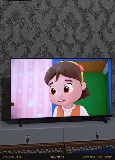 Televizor – düz ekran, nazik çərçivə, iki tərəfli dayaq ayaqları ilə lalafo.az -da Televizor – düz ekran, nazik çərçivə, iki tərəfli dayaq ayaqları ilə