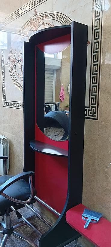 borular: Gözəllik salonu üçün mebel dəsti - 2 ədəd salon iş stansiyası: iri — 3
