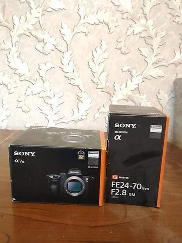 Texnika dəst şəklində satılır (Sony A7iii, Lens Sony Gmaster 24-70 lalafo.az -da Texnika dəst şəklində satılır (Sony A7iii, Lens Sony Gmaster 24-70