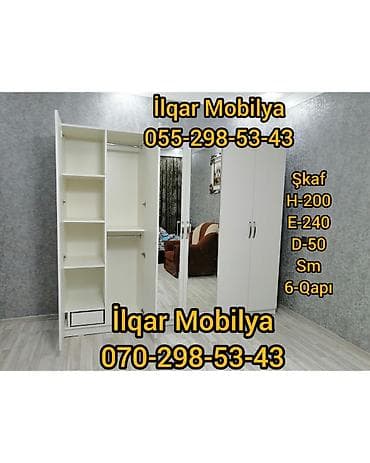 qapi avropa: Düz dolab, Yataq otağı üçün, Paltar üçün, Açılan, Quraşdırıla bilən, 5 qapı — 2