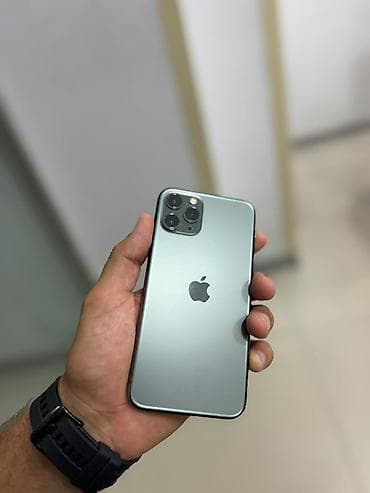 IPhone 11 Pro, Matte Midnight Green, Simsiz şarj — 1