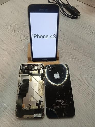 micro card: IPhone 4S, 16 GB, Qara, Face ID — 6