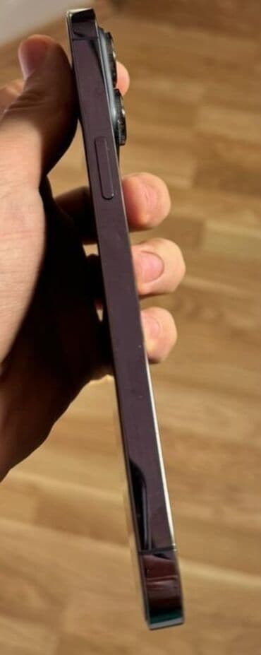 IPhone 14 Pro Max, 128 GB, Deep Purple, Barmaq izi