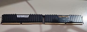 note 10 1: Operativ yaddaş (RAM) Corsair, 32 GB, 3200 Mhz, DDR4, PC üçün, İşlənmiş — 3