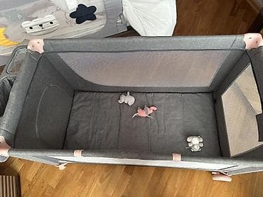 oyun manej: Kinderkraft uşaq oyun və yatma çarpayısı (playpen) Ölçüləri 60cm x — 2