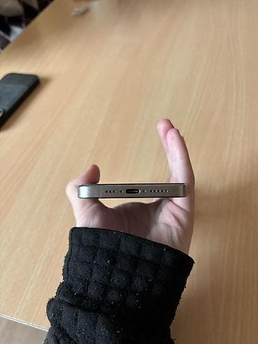 Məişət texnikası: IPhone 15 Pro, 128 GB, Natural Titanium, Face ID — 5