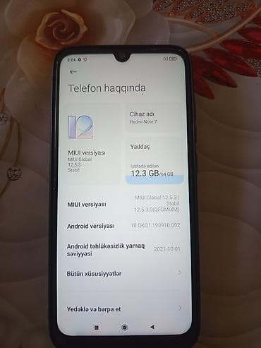 kenwood kdc u356: Redmi Note 7, 64 GB, rəng - Qara, İki sim kartlı — 4