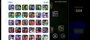 start navigator: EFootball hesabı – güclü komanda və zəngin heyət Xüsusiyyətlər: - İki — 6