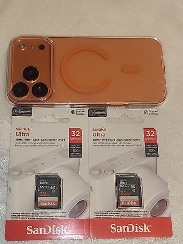 yadaş kartı: Məhsul: SanDisk Ultra SDHC UHS-I yaddaş kartı – 32 GB (2 ədəd paketdə) — 1