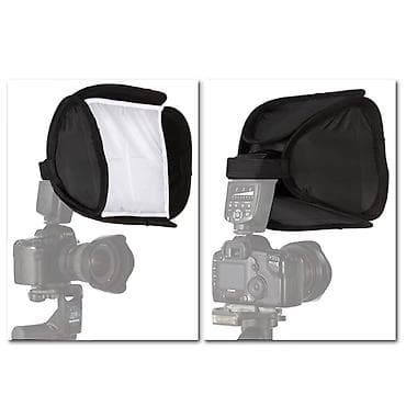 termal kameralar: Kamera üçün portativ flaş Softbox (speedlite üçün) - Universal — 1