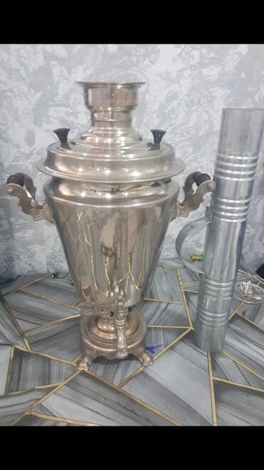 самовар на дровах: 7lt od samavar rus istehsal 1970 illerin cox az işlenib teze demek — 1