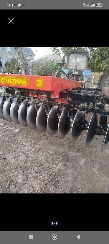 disk alışı: USTMAK diskli mala (borona) - Tip: Asqılı/yarımqoşqu diskli mala - — 5