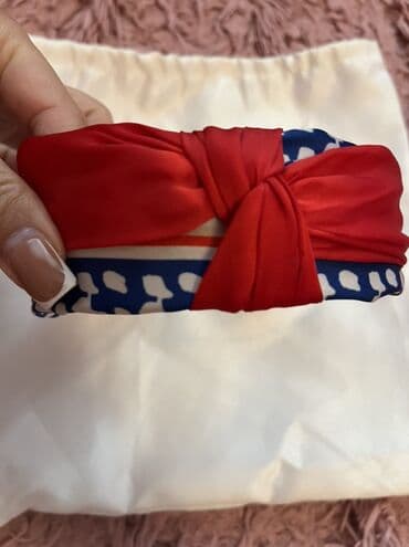 Eynəklər: Qadın saç bantları – 2 ədəd set - Model 1: Qırmızı və göy rənglərin — 1