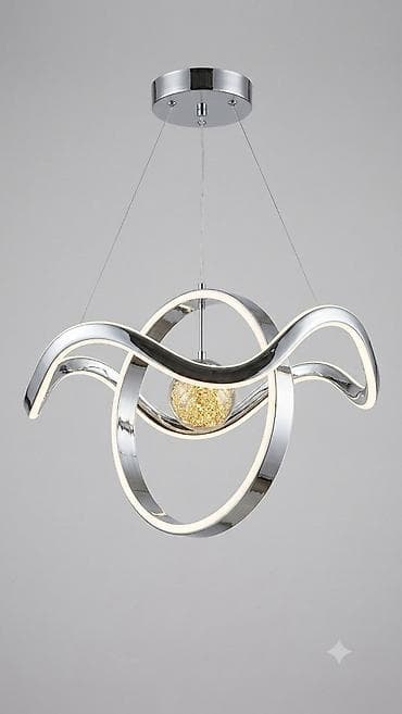 işıq bloku: Led Çılçıraq, 4 və daha çox lampa, Metal — 10