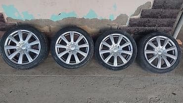18 disk teker: 225/45/17 4 ədəd yüngül lehimli disklər və şinlər komplekti — 1