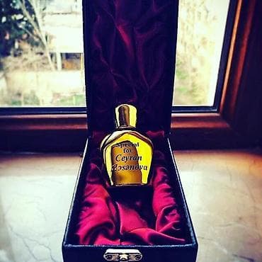 Şəxsi yazılı hədiyyəlik ətir dəsti - Metalik qızılı və ya qara