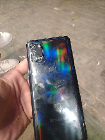 iphon 7 plus: Samsung Galaxy A31, 128 GB, rəng - Göy, Sensor — 2