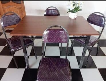 balkon ucun stol stullar: Mətbəx üçün, Qatlanmayan, rəng - Qara Stul — 8