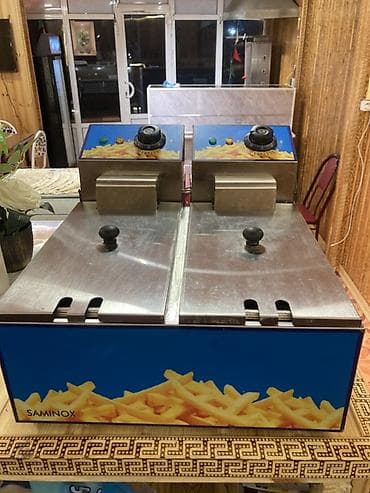 Fri kartof üçün, Saminox, Cüt gözlü, 3 l