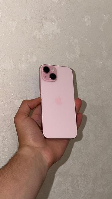IPhone 15, 128 GB, Çəhrayı, Simsiz şarj