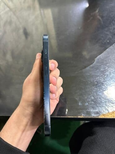 мини кондиционер: IPhone 14, Qara, Face ID, Simsiz şarj — 5