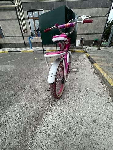 cube velo: Uşaq velosipedi – qızlar üçün, çəhrayı rəngdə Ğ Xüsusiyyətlər: - Təkər — 2