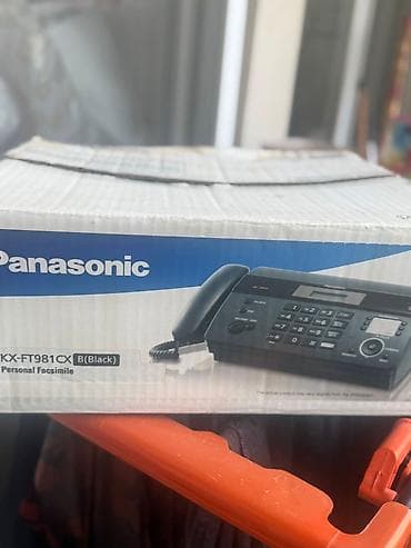 Panasonic KX-FT981CX (Black) – Personal Facsimile - Şəxsi/ofis