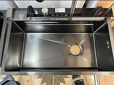 taxta asılqan: Yeni Düzbucaqlı Mətbəx çanağı, Paslanmaz polad, Pulsuz çatdırılma — 2