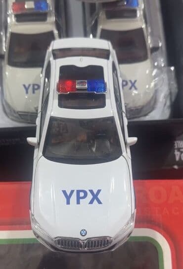 usaq ucun manej: ✅Oyuncaq maşın ✅İşıqlı siqnalı oyuncaq dəmir polis maşını ✅Palis demir — 4