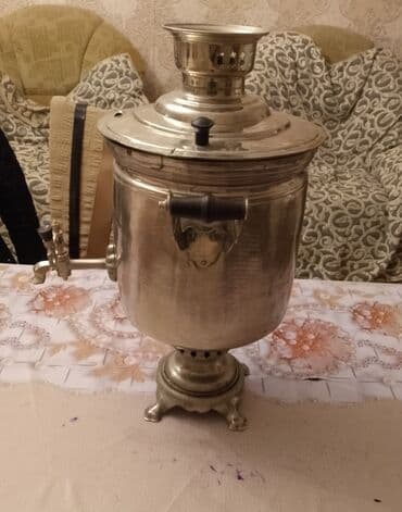 antik samovar aliram: İşlənmiş Od Samovar, 7 l — 5