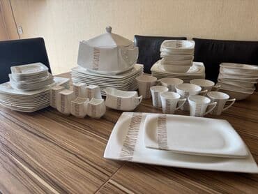 yuxuda sınmış qab görmək: Nahar dəsti — 2