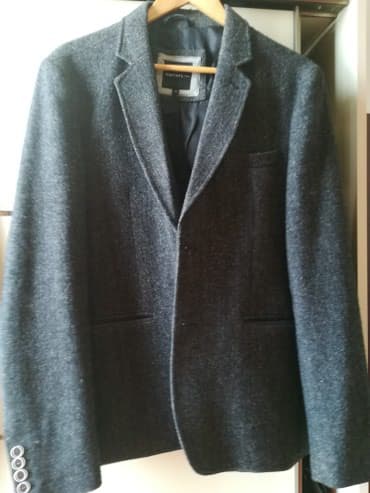 drap paltolar erkaklar uchun: Az geyinilmis yaxşı vəziyyətdə 50 razmer (M) pencək slim fit modeldi — 1