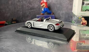 metbex tavan modelleri: Коллекционная модель Porsche Carrera GT Cabriolet type 980 silver — 19