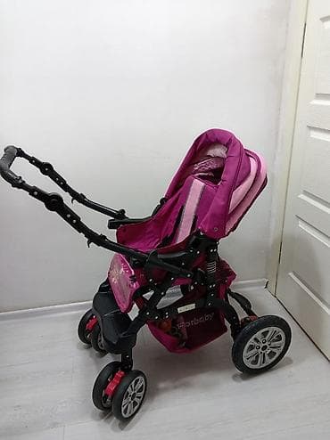 Gəzinti arabaları: Klassik gəzinti arabası, İşlənmiş, Cins: Qız, Yaş: 18-24 ay, Ödənişli çatdırılma — 6