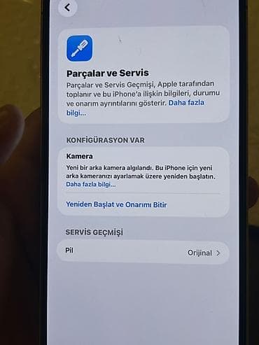 işlənmiş iphone 13: IPhone 13 Pro Max, 128 GB, Gümüşü, Qırıq — 3