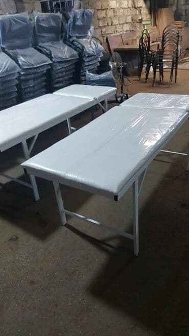 yastiq uzu: Yeni, Masaj kuşetkası, Qatlanmayan, rəng - Ağ — 8