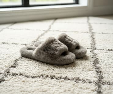 домашние тапочки новый: Домашние тапочки, Размер: 38, цвет - Коричневый, Новый — 1