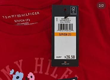 3 yaş: Futbolka, Qız üçün, 7 - 8 yaş, Tommy Hilfiger — 2