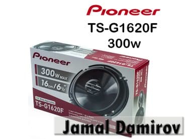 akumulator satışı: Pioneer Dinamiklər TS-G1620F 300watt. Динамики Pioneer TS-G1620F — 1