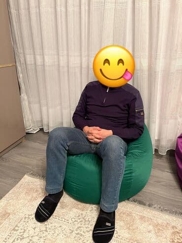 örtük: Yeni, Pufik-kreslo, Parça, Kredit yoxdur, Çatdırılma yoxdur — 1