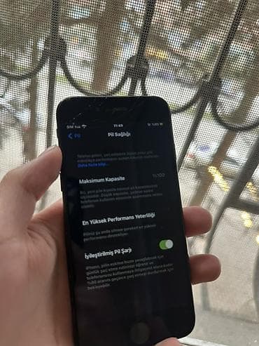 telefon iphone x: IPhone 7, Qara, Barmaq izi — 8