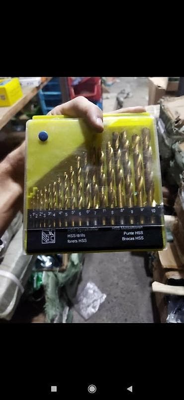 dəmir soba: Sverlo dəsti — 1