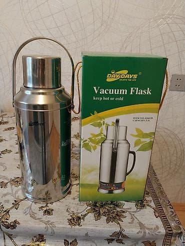 polad agaci: Rəng - Gümüşü, Termos, Paslanmayan polad, 3-dən çox l — 1