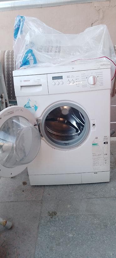 Paltaryuyan maşın Bosch, 6 kq, Avtomat, Qurutmasız