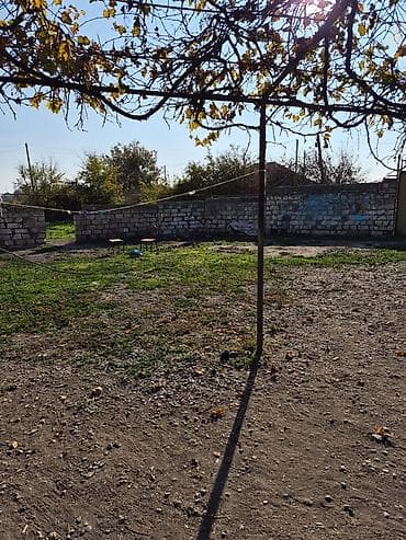 samux rayonu: 14 sot torpaq sahesinin içinde yaşayışlı ev köhnə tikili 2yataq otaq 1 — 4